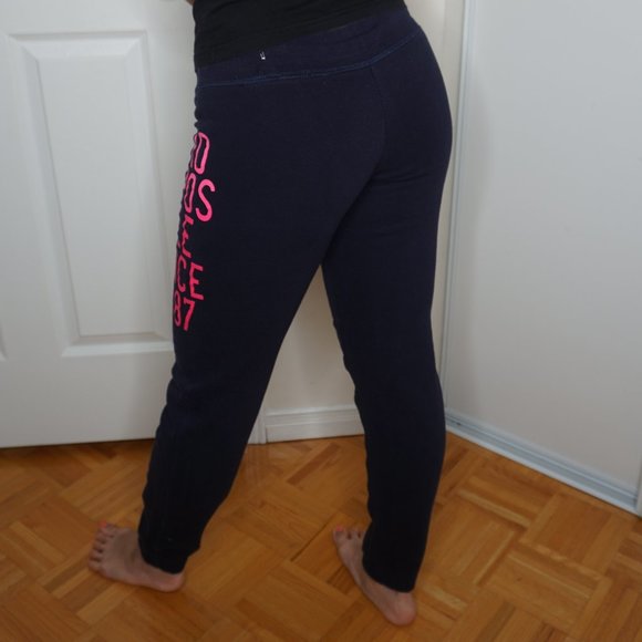Dark Blue Aeropostale Sweat Pants - Picture 3 of 3